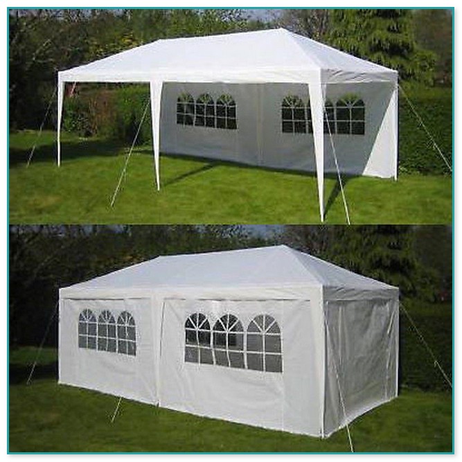 10 X 20 Enclosed Canopy