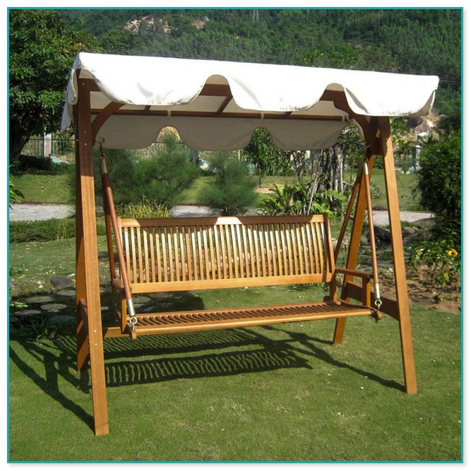3 Seater Garden Swings With Canopy