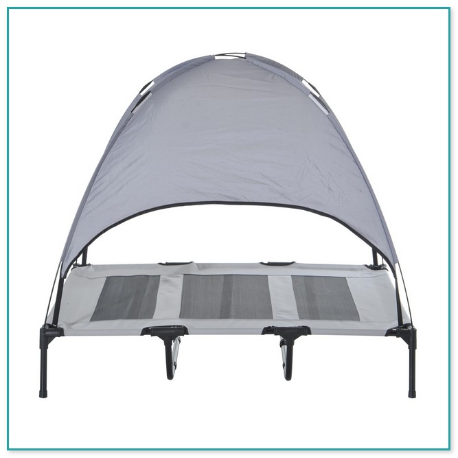 Dog Cot With Canopy
