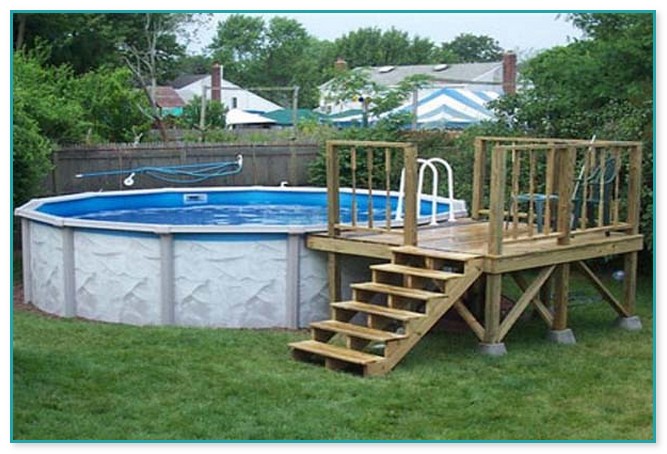 Above Ground Pool Deck Prices
