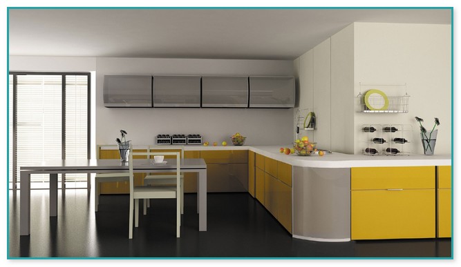 Aluminium Kitchen Cabinet Design India