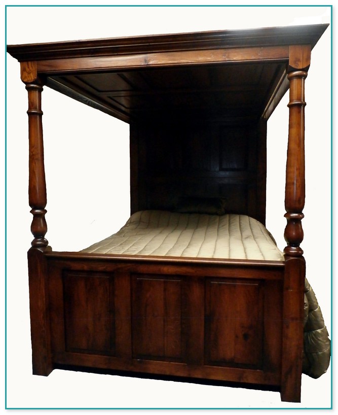 Antique Canopy Bed For Sale