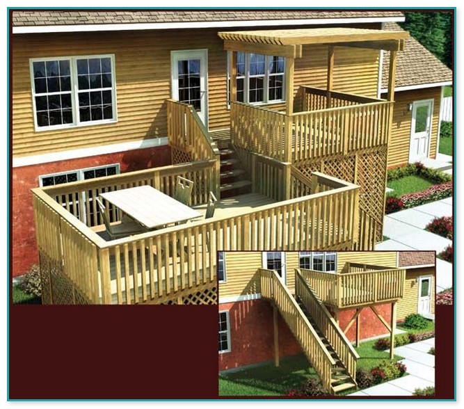 Deck Designs For Split Level Homes