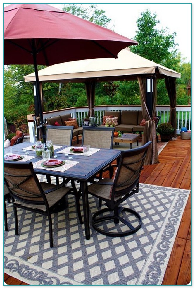 Decorated Decks And Patios