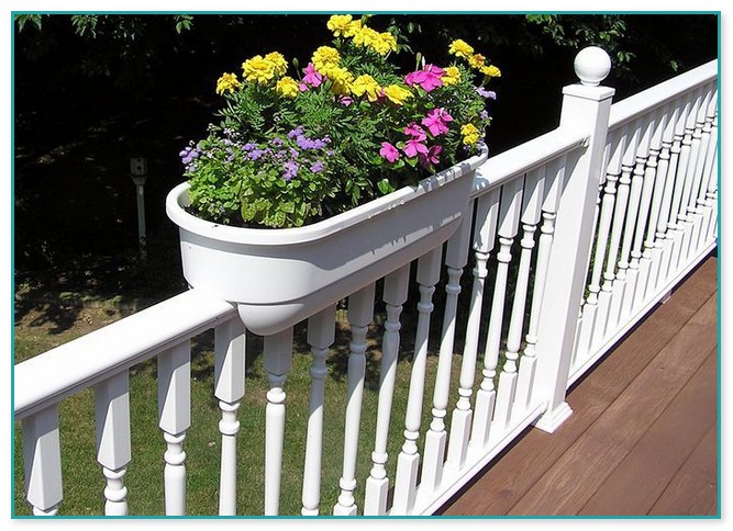 Flower Boxes For Deck Railing