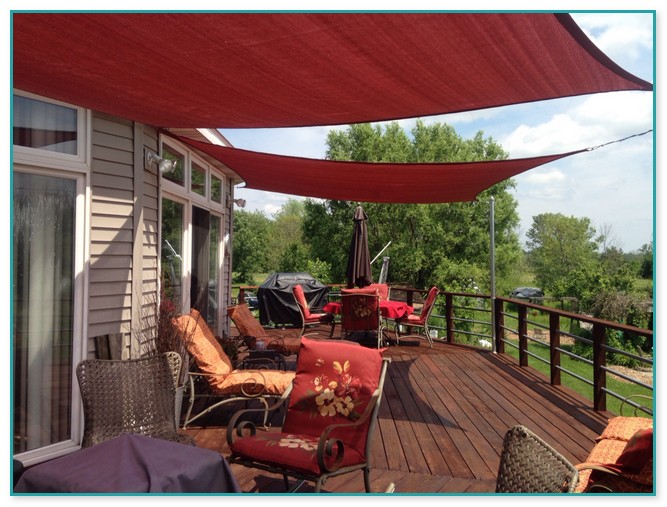 Outdoor Deck Shade Canopies