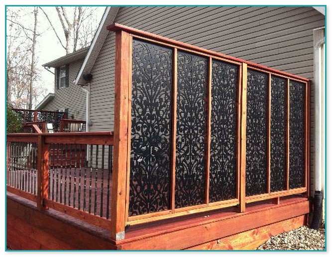 Privacy Panel For Deck