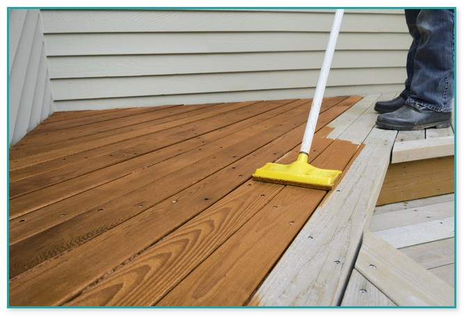 Semi Transparent Oil Based Deck Stain