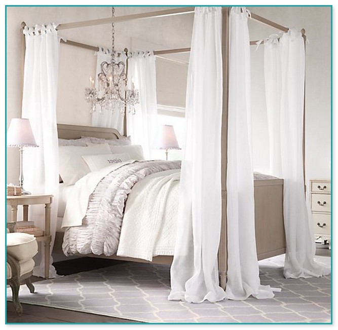 Sheer Drapes For Canopy Beds