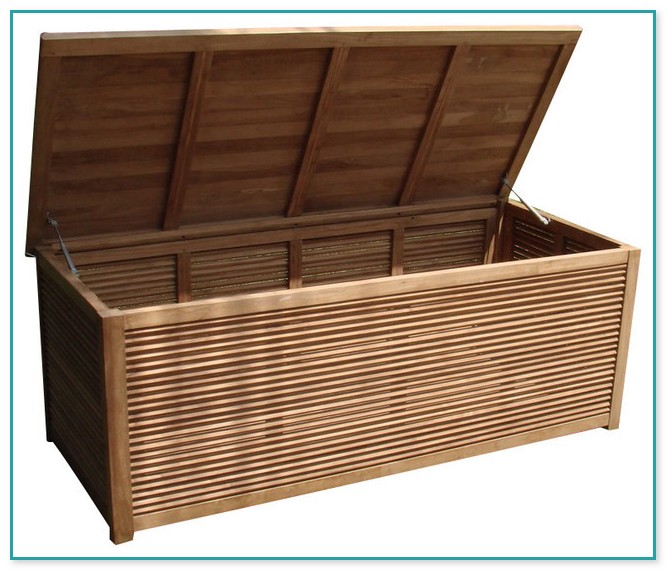 Teak Deck Storage Box