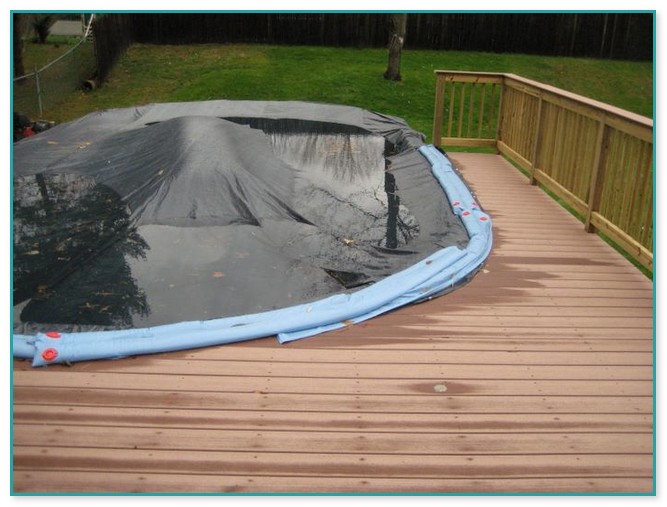 Winter Pool Covers Above Ground With Deck