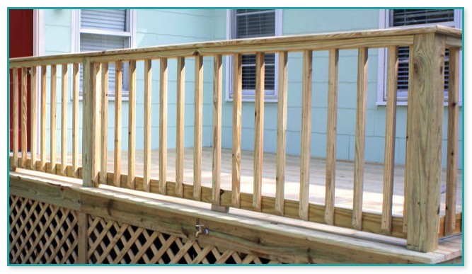 Wood Balusters For Decks