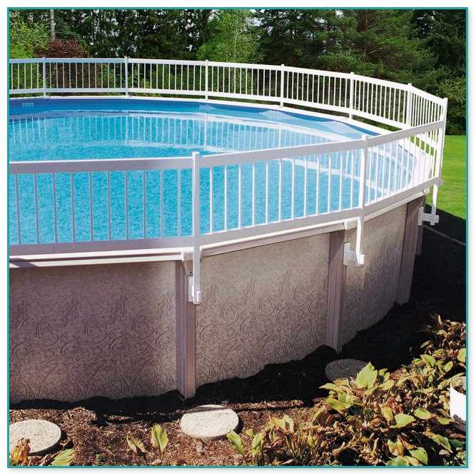 27 Foot Above Ground Pool Fence