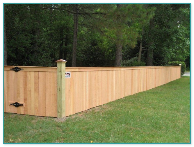 4 Foot Wood Fence
