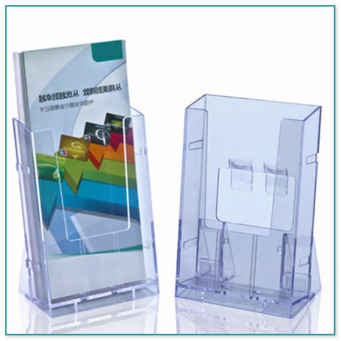 A4 Clear Plastic Display Stands 2