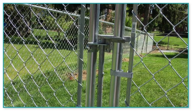 Chain Link Fence Gate Latch