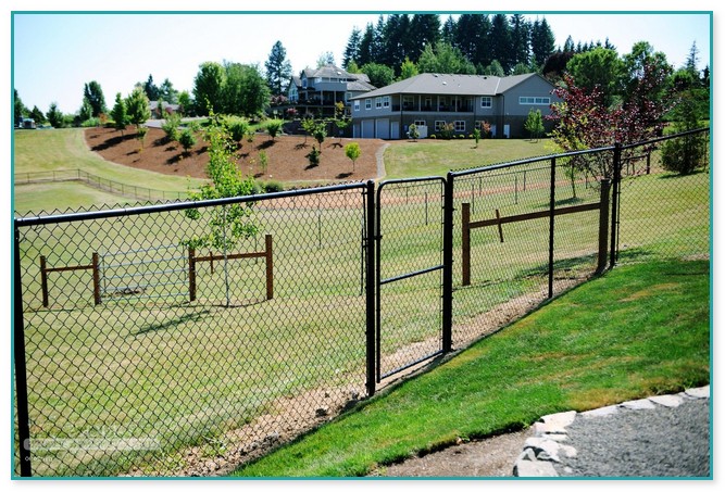 Chain Link Fence Install 1