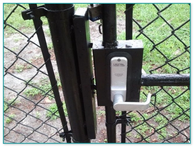 Chain Link Fence Lock