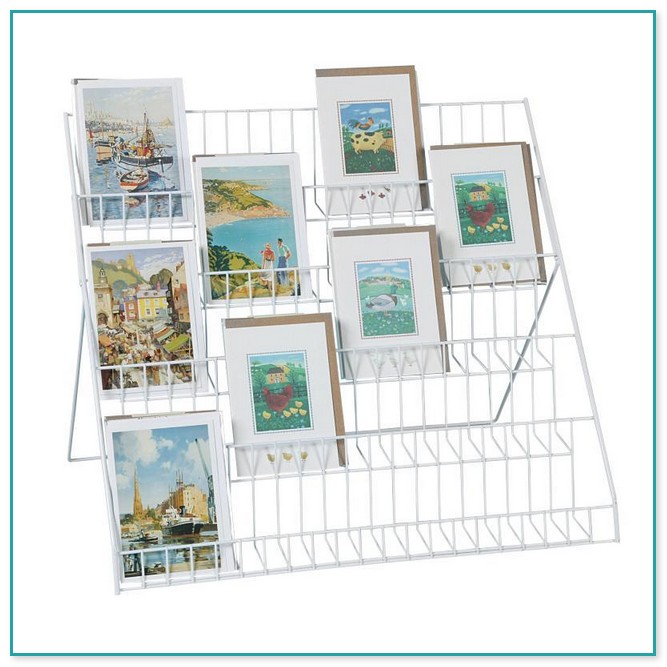 Collapsible Greeting Card Display Stand