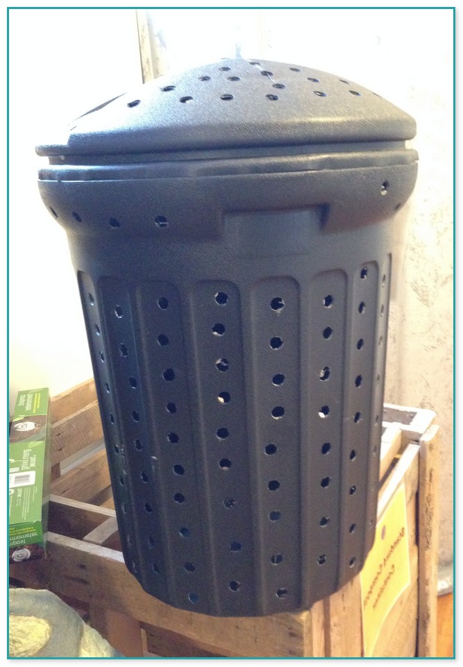 Composting In A Garbage Can