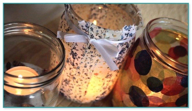 Decorating Jars For Candles