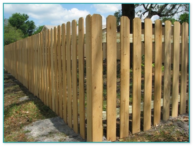Dog Eared Fence Boards