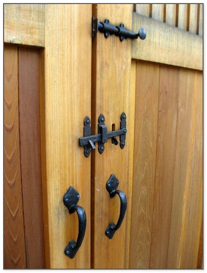 Gate Locks For Wooden Gates