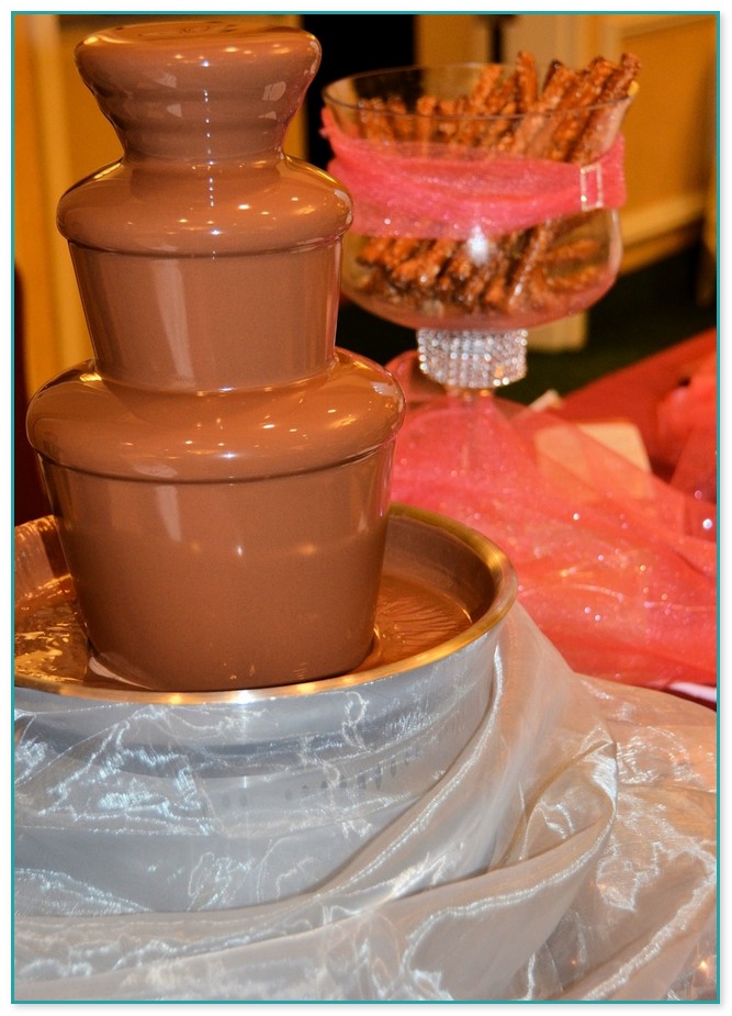Large Chocolate Fountain Rental