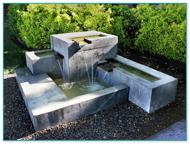 Modern Garden Fountains Water Features
