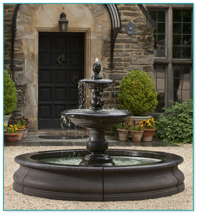 Outdoor Water Fountain Basins