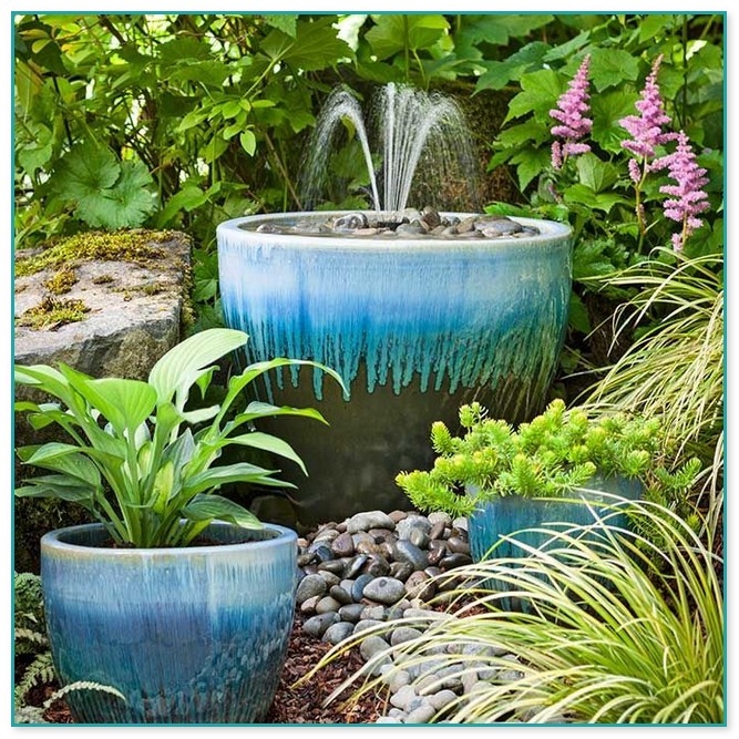 Pot Fountains For Garden