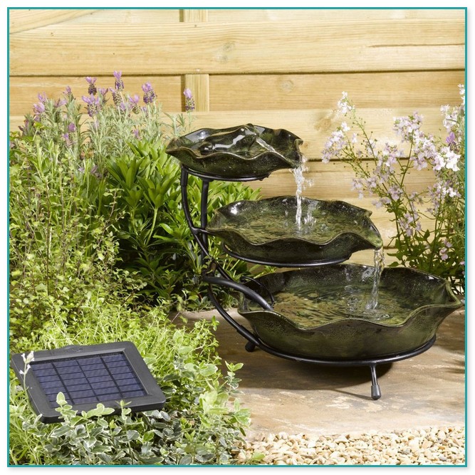 Solar Water Fountain Pump With Battery Backup
