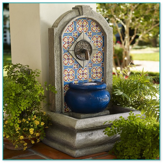 Spanish Style Wall Fountains