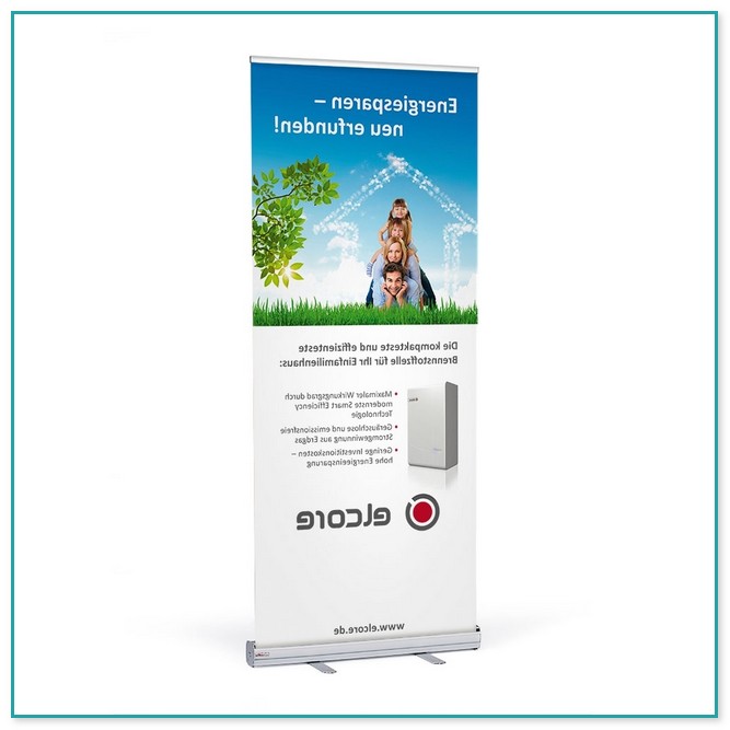 Stand Alone Banner Display