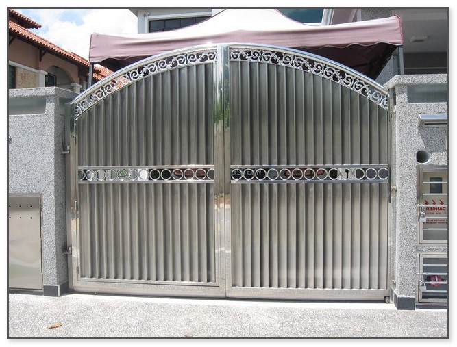 Steel Gates Design Pictures