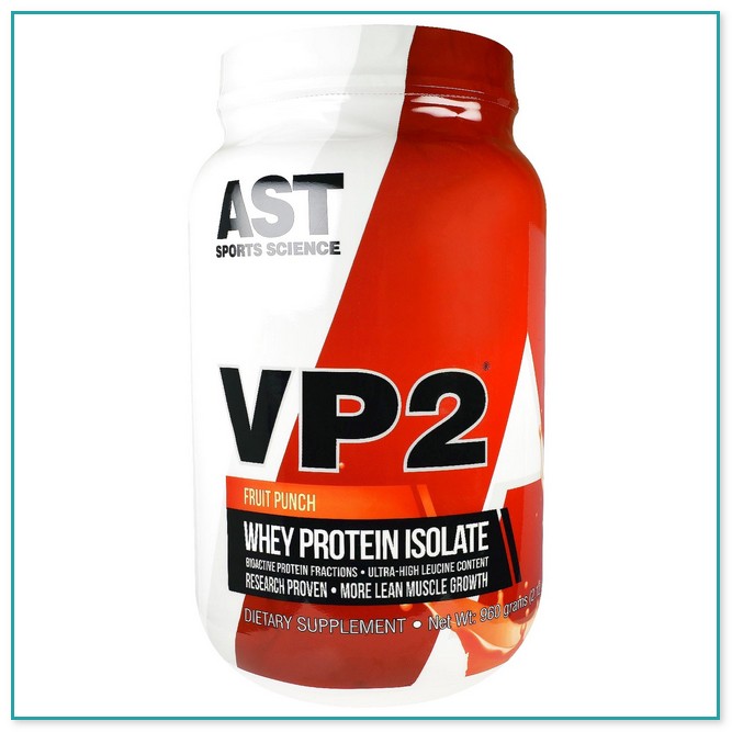 Whey Protein Isolate Fruit Punch