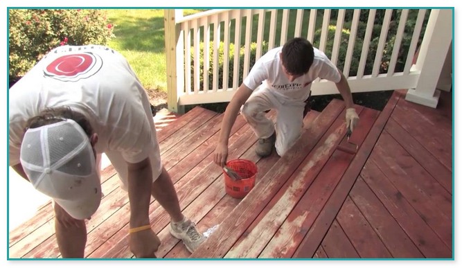 Best Cleaning A Painted Deck