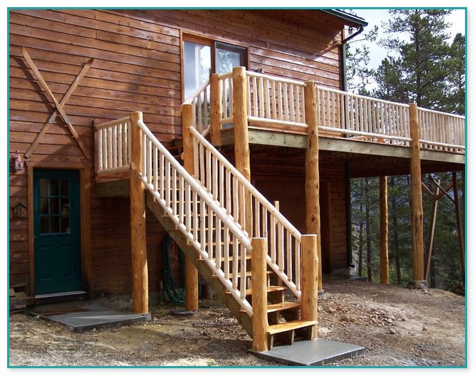 Build Deck Stairs With Landing 3
