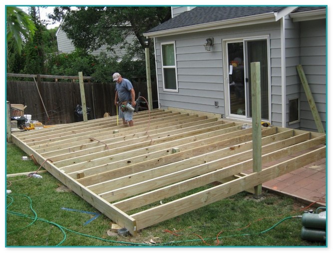 Building A Deck Diy 2