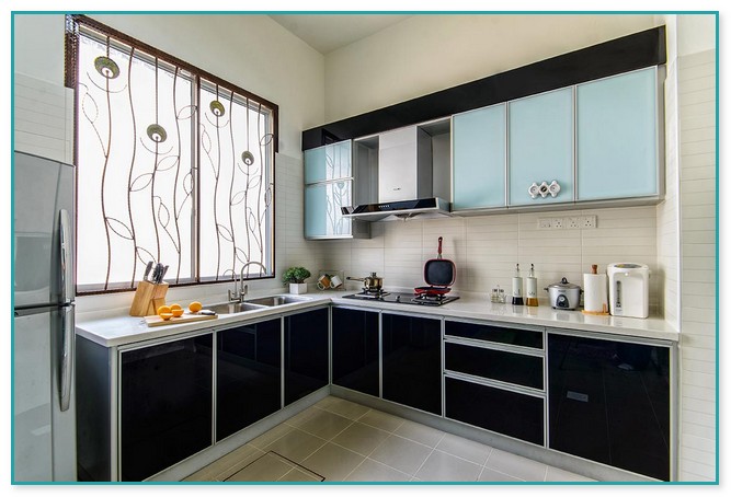 Aluminium Kitchen Cabinet Design Malaysia 2
