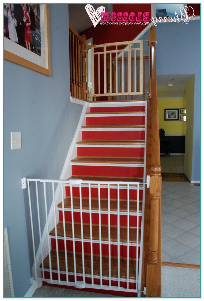 Baby Gates With Banister Kit 2