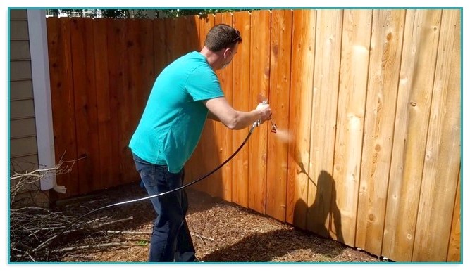 Deck And Fence Stain Sprayer