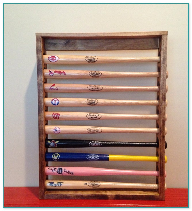 Mini Baseball Bat Display Stand