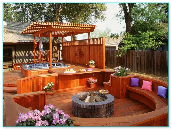 Backyards With Hot Tubs