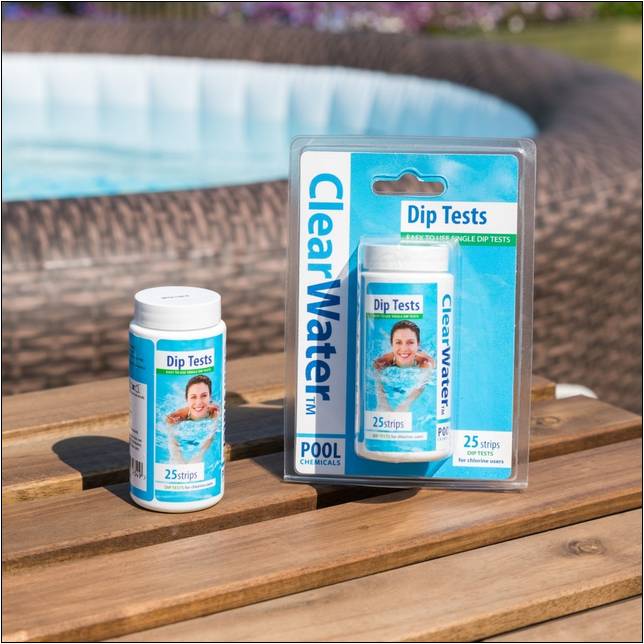 Bestway Clearwater Dip Test 25 Strips For Pools And Hot Tubs