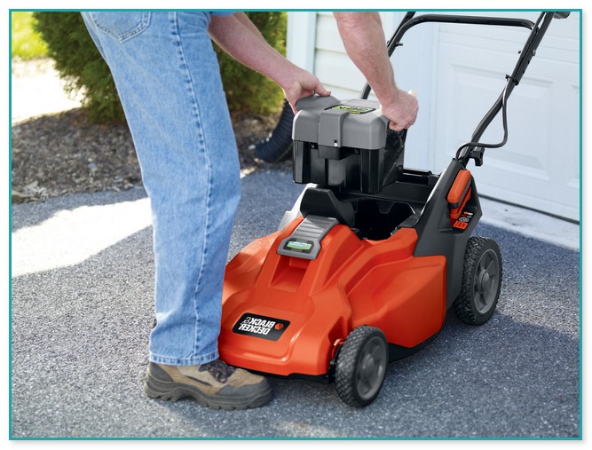 Black And Decker Battery Lawn Mower