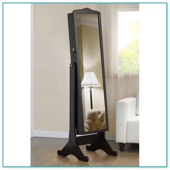 Full Length Mirror And Jewelry Box