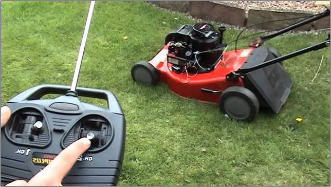 How To Make A Radio Controlled Lawn Mower