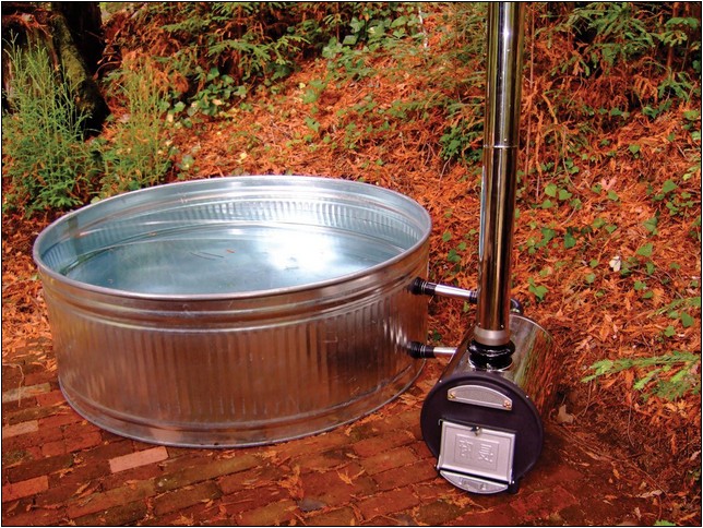How To Make A Water Trough Hot Tub