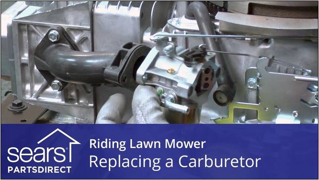 How To Remove The Carburetor On A Craftsman Riding Lawn Mower